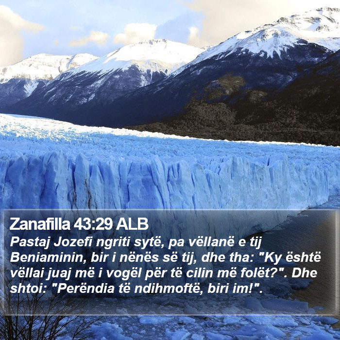 Zanafilla 43:29 ALB Bible Study