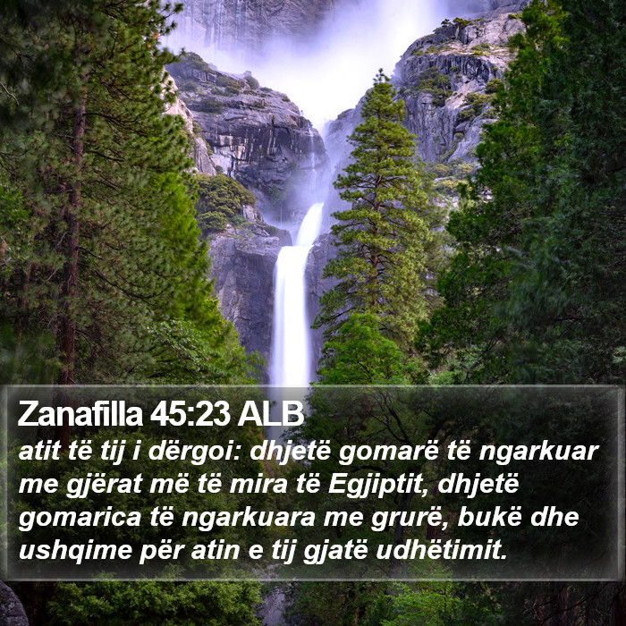 Zanafilla 45:23 ALB Bible Study