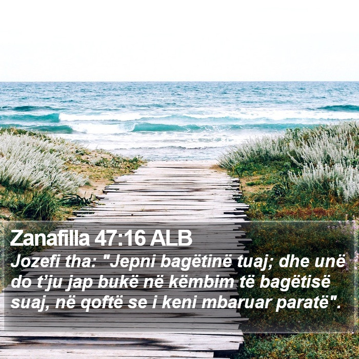 Zanafilla 47:16 ALB Bible Study