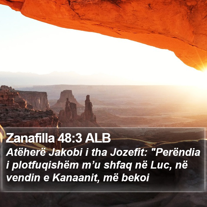 Zanafilla 48:3 ALB Bible Study