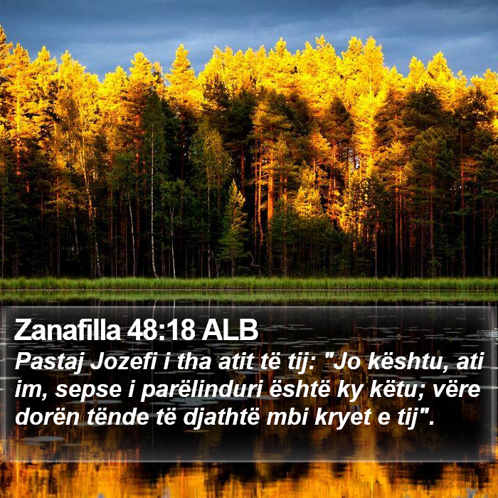 Zanafilla 48:18 ALB Bible Study