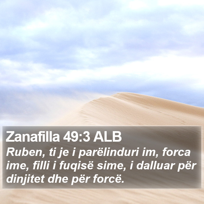 Zanafilla 49:3 ALB Bible Study