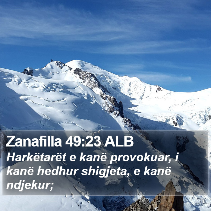 Zanafilla 49:23 ALB Bible Study