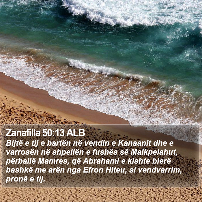 Zanafilla 50:13 ALB Bible Study