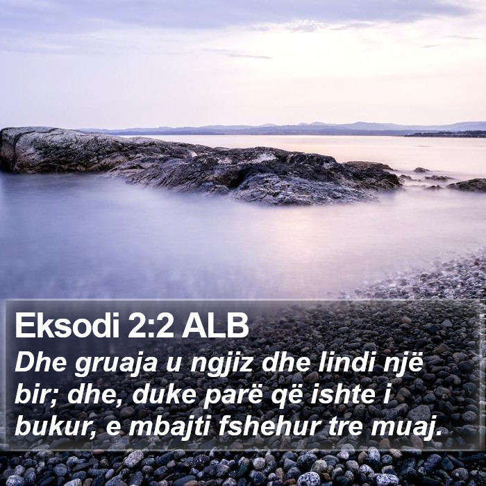 Eksodi 2:2 ALB Bible Study