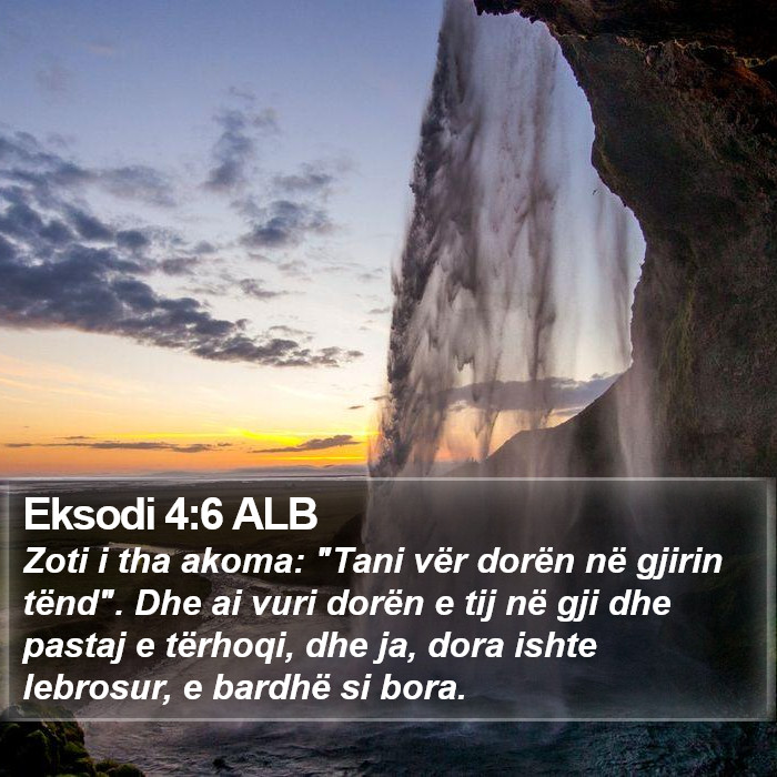 Eksodi 4:6 ALB Bible Study