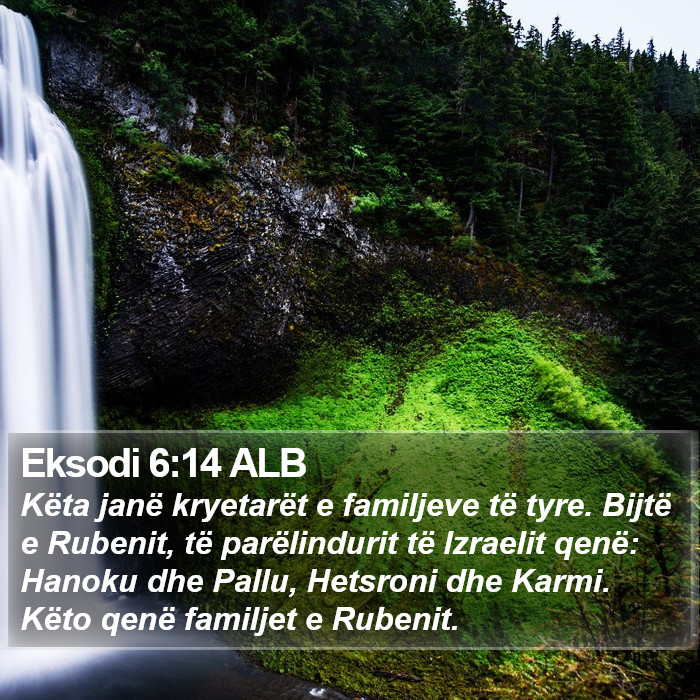 Eksodi 6:14 ALB Bible Study