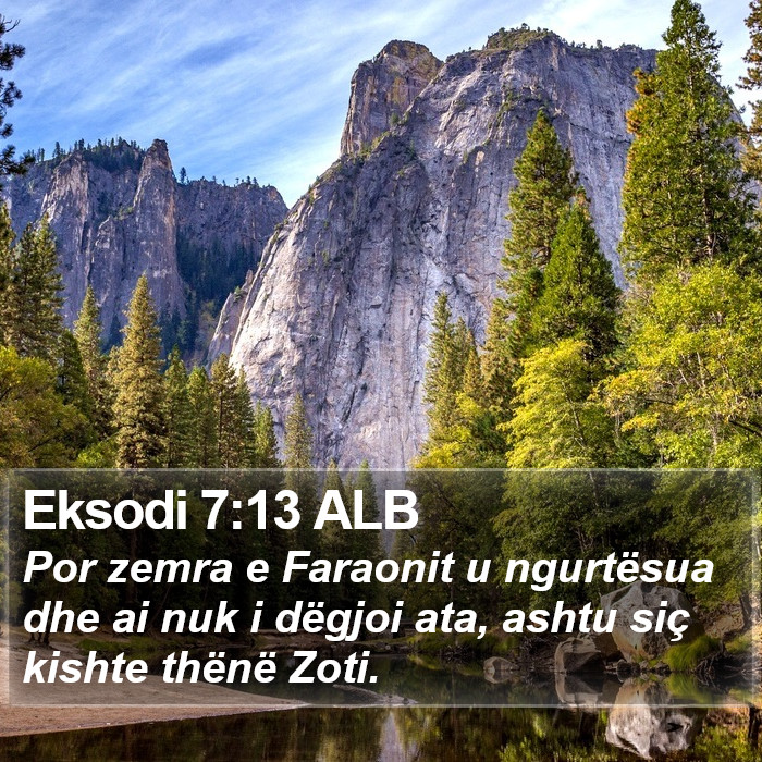 Eksodi 7:13 ALB Bible Study
