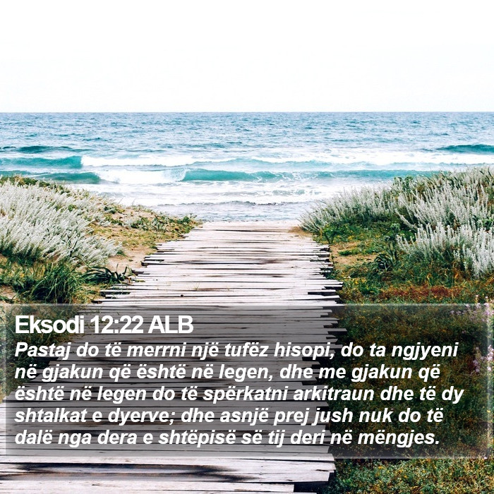 Eksodi 12:22 ALB Bible Study