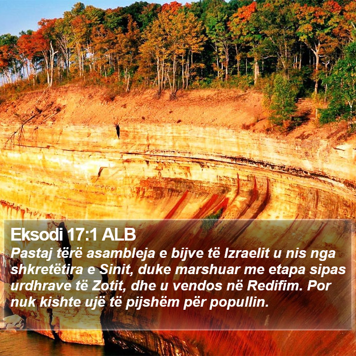 Eksodi 17:1 ALB Bible Study