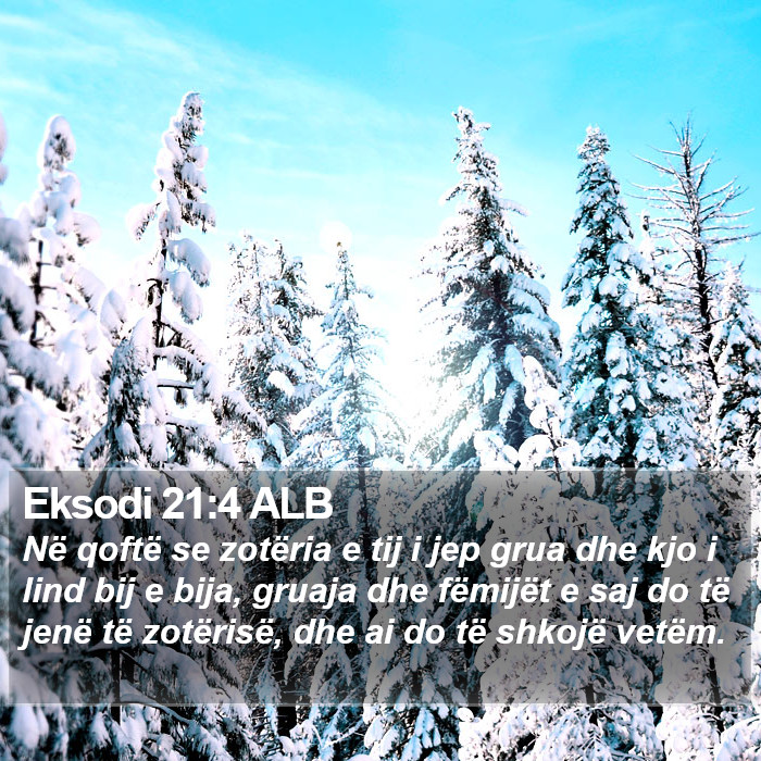 Eksodi 21:4 ALB Bible Study