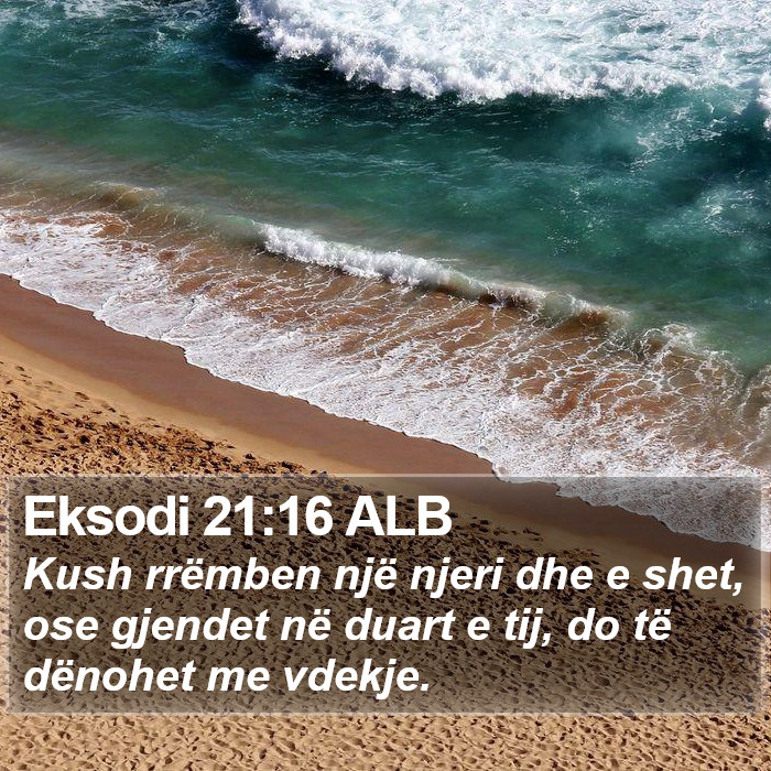 Eksodi 21:16 ALB Bible Study