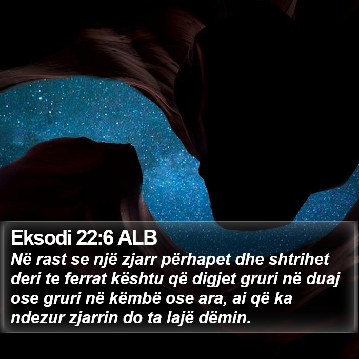 Eksodi 22:6 ALB Bible Study