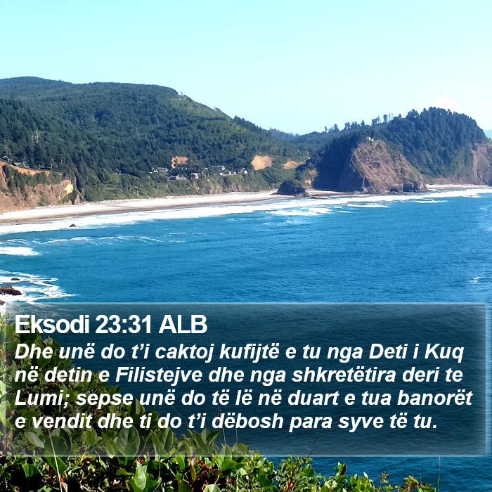 Eksodi 23:31 ALB Bible Study