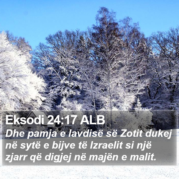 Eksodi 24:17 ALB Bible Study