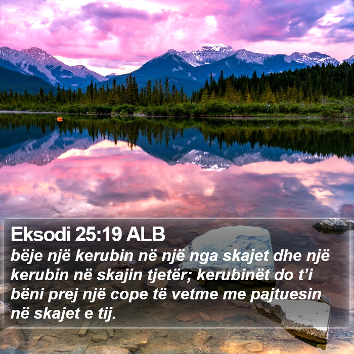 Eksodi 25:19 ALB Bible Study