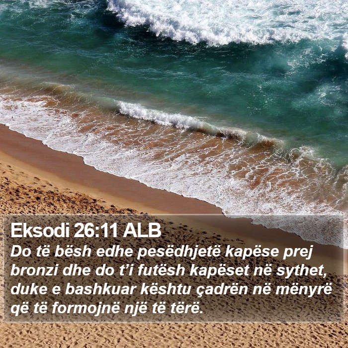Eksodi 26:11 ALB Bible Study