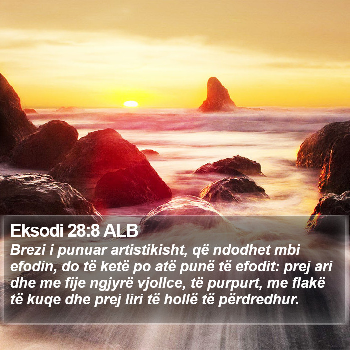 Eksodi 28:8 ALB Bible Study