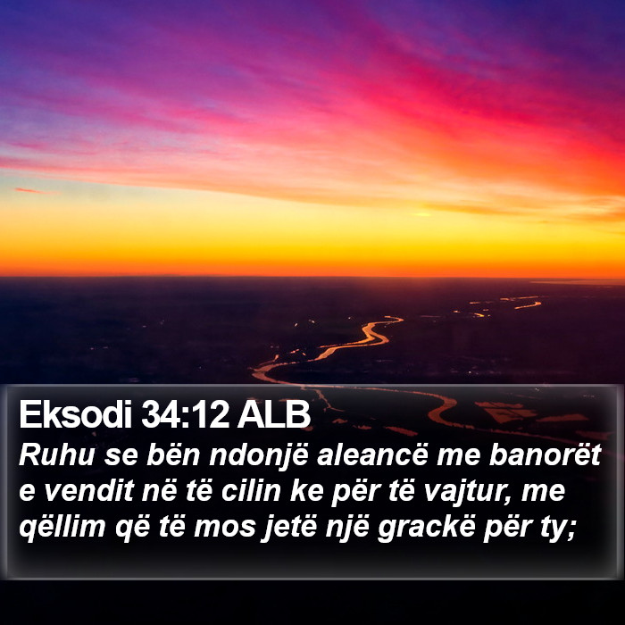 Eksodi 34:12 ALB Bible Study