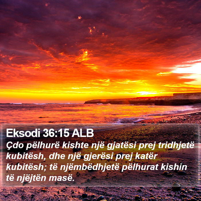 Eksodi 36:15 ALB Bible Study