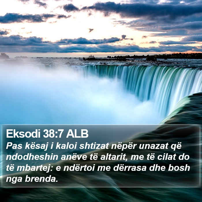 Eksodi 38:7 ALB Bible Study