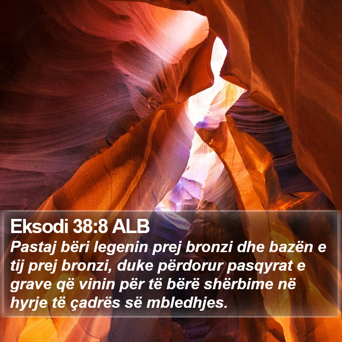 Eksodi 38:8 ALB Bible Study