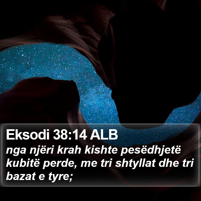 Eksodi 38:14 ALB Bible Study