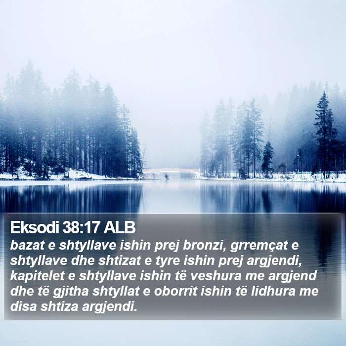 Eksodi 38:17 ALB Bible Study