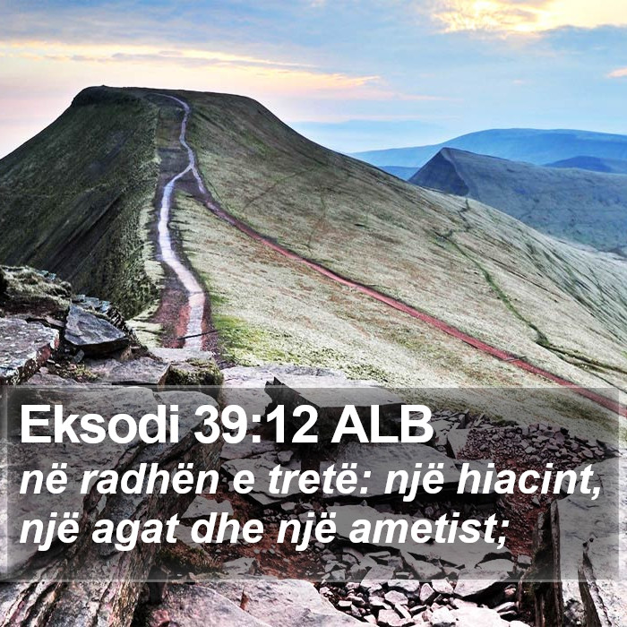 Eksodi 39:12 ALB Bible Study