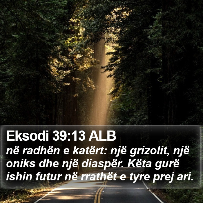 Eksodi 39:13 ALB Bible Study