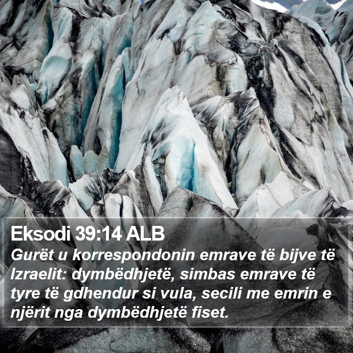 Eksodi 39:14 ALB Bible Study