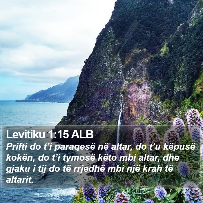 Levitiku 1:15 ALB Bible Study