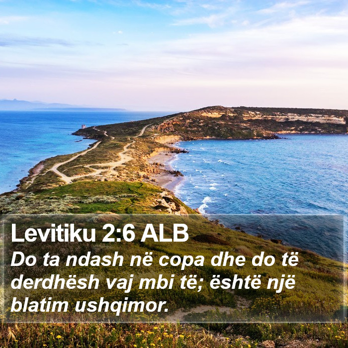 Levitiku 2:6 ALB Bible Study