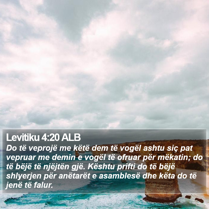 Levitiku 4:20 ALB Bible Study