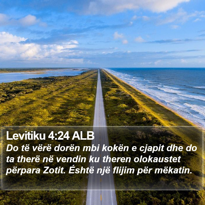 Levitiku 4:24 ALB Bible Study