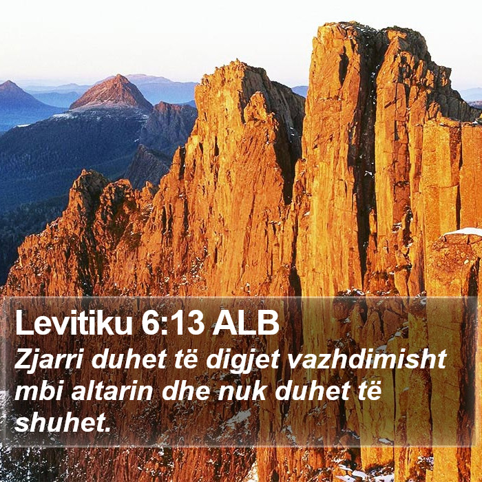 Levitiku 6:13 ALB Bible Study