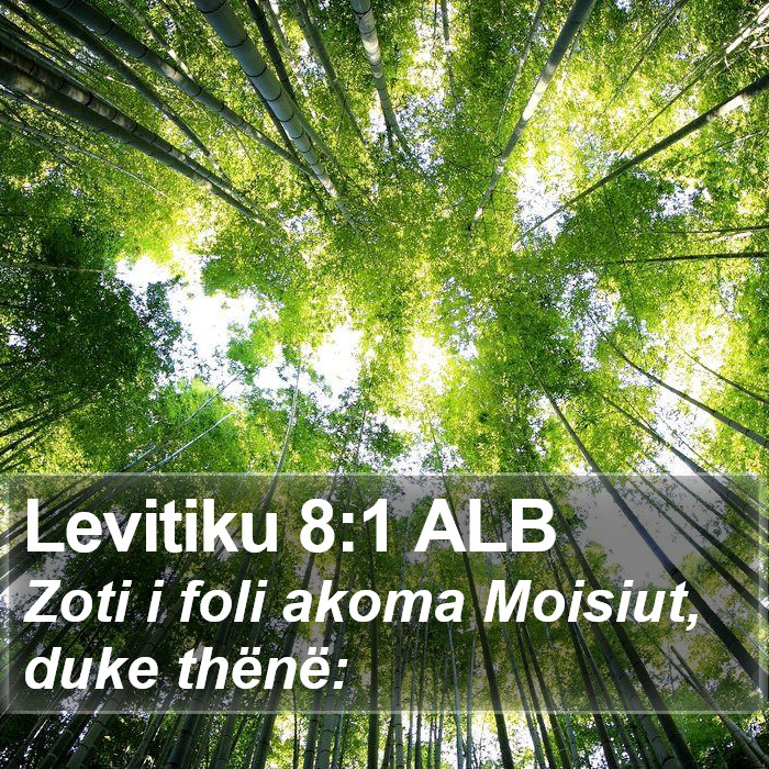 Levitiku 8:1 ALB Bible Study