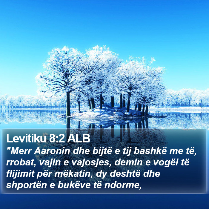 Levitiku 8:2 ALB Bible Study