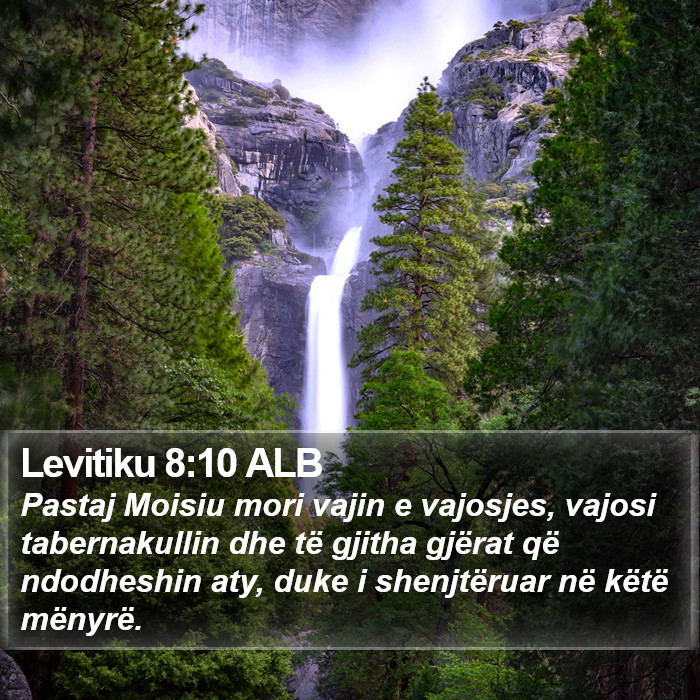 Levitiku 8:10 ALB Bible Study