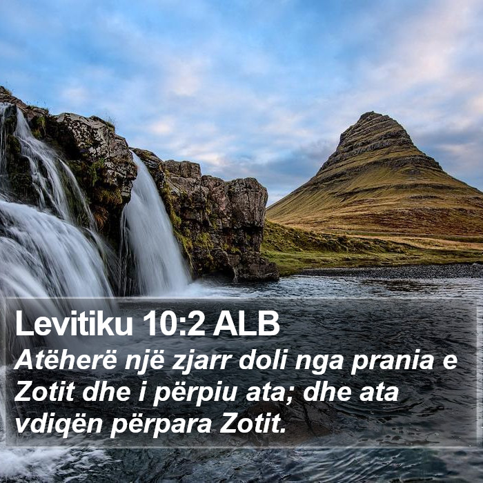 Levitiku 10:2 ALB Bible Study