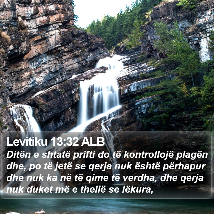 Levitiku 13:32 ALB Bible Study