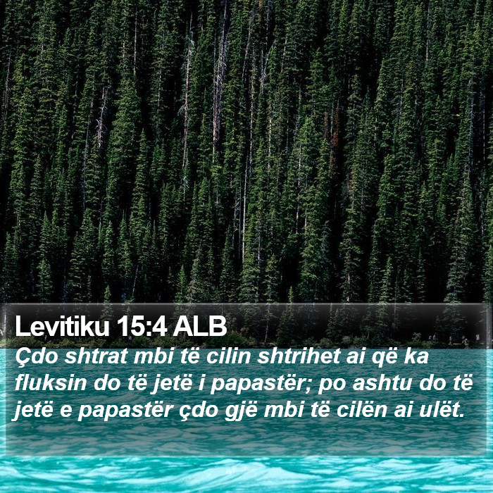 Levitiku 15:4 ALB Bible Study
