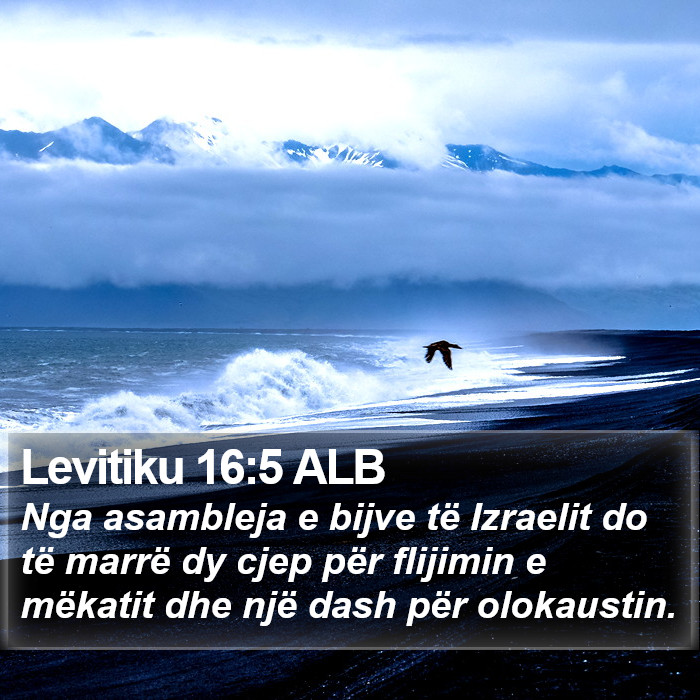 Levitiku 16:5 ALB Bible Study