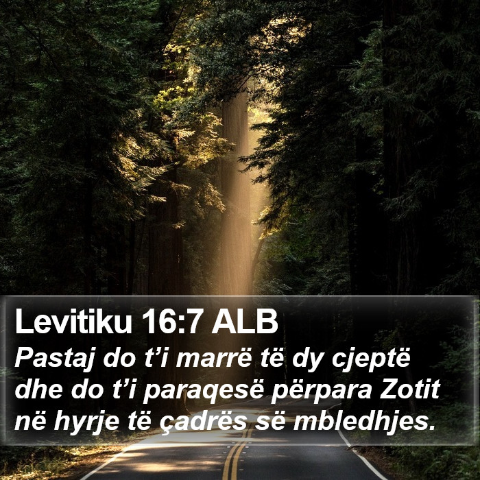 Levitiku 16:7 ALB Bible Study