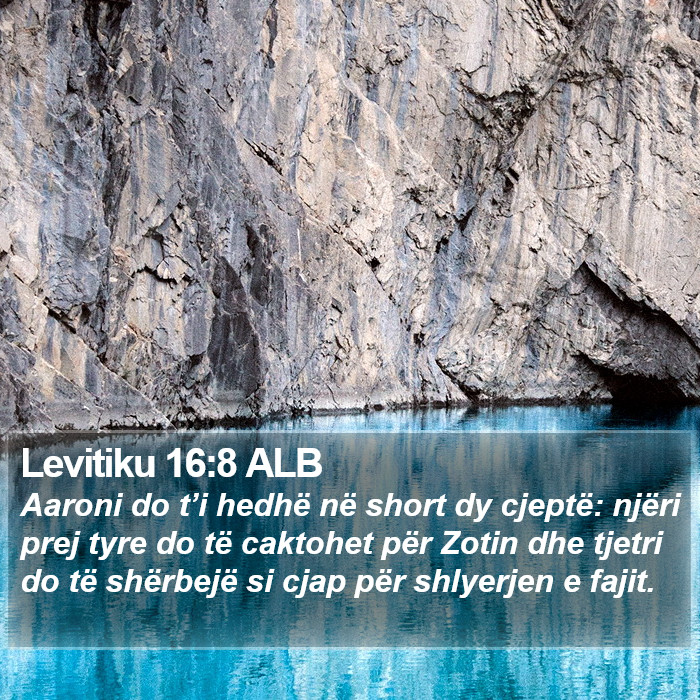 Levitiku 16:8 ALB Bible Study