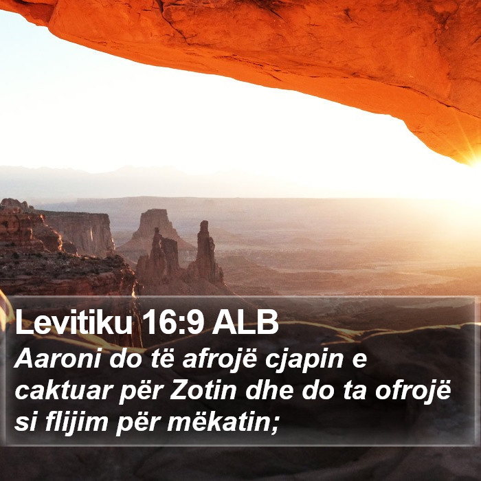 Levitiku 16:9 ALB Bible Study