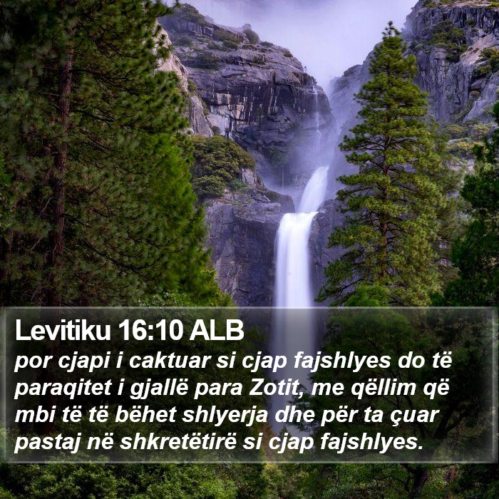 Levitiku 16:10 ALB Bible Study