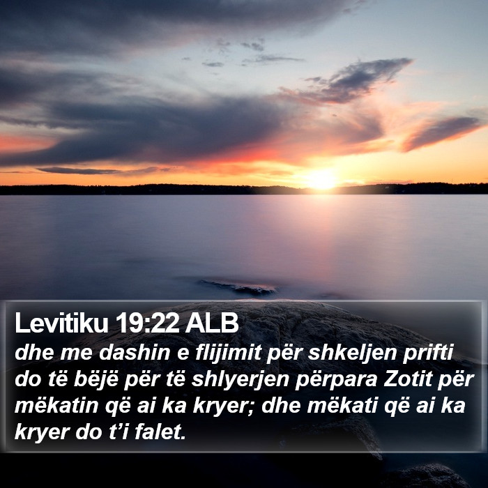 Levitiku 19:22 ALB Bible Study