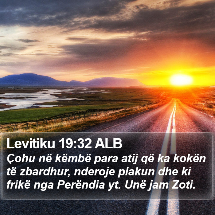 Levitiku 19:32 ALB Bible Study