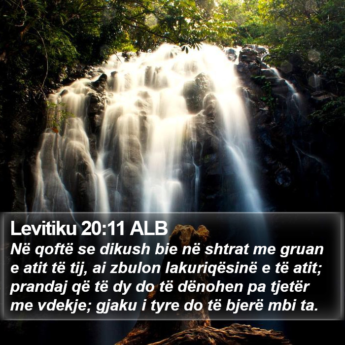 Levitiku 20:11 ALB Bible Study